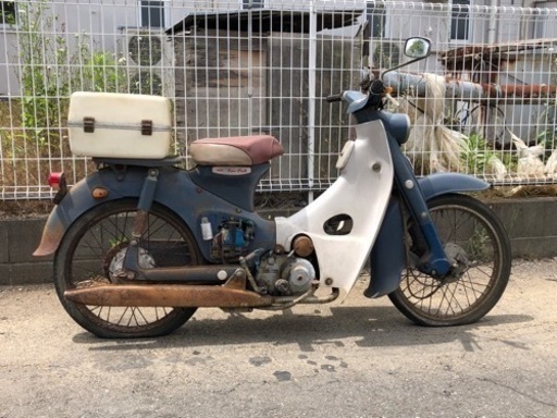 カブ c100 c102 旧車 当時物 レストアベース