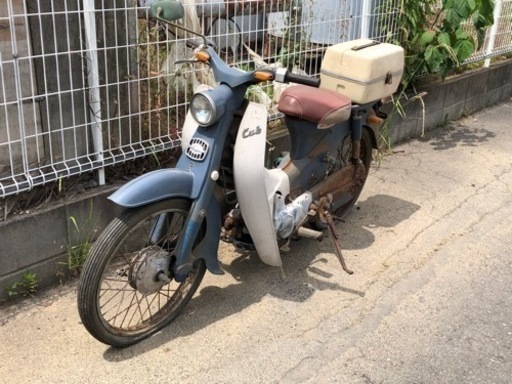 カブ c100 c102 旧車 当時物 レストアベース