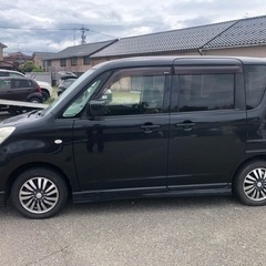 車検長ソリオ‼️純正アルミ&エアロ‼️バックカメラ‼️プッシュスタート‼️パワースライドの画像