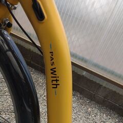 ＊美品＊2021年購入　ヤマハ電動自転車　PASWithの画像