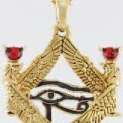 AzureGreen  Isis-Framed Eye of Horusの画像