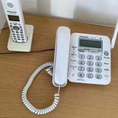 パナソニックコードレス電話機