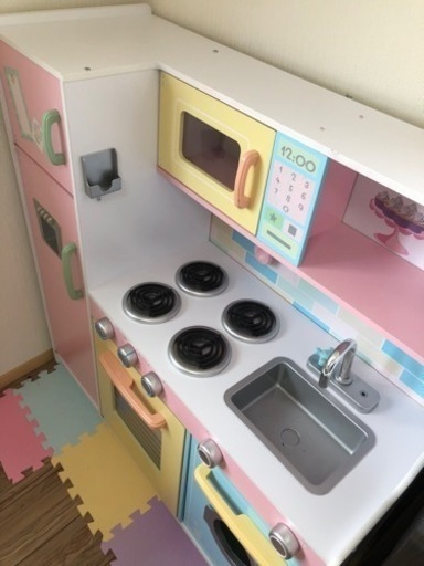 お話し中　ままごと　キッチン　おもちゃ