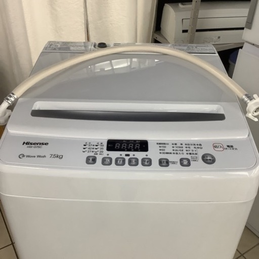Hisense ハイセンス　洗濯機　HW-G75C 2022年製　7.5㎏