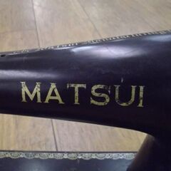 ジャンク品 MATSUI アンティーク風 手回し ミシン レトロ ディスプレイ用 ソーイング 手工芸 裁縫 洋裁 手芸 札幌市 厚別店の画像
