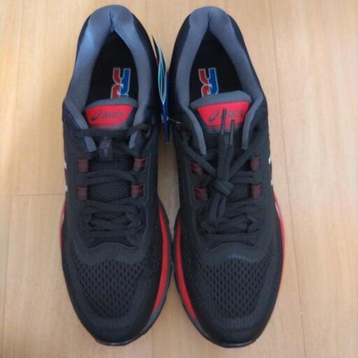 [未使用、新品]ホンダレーシング限定ロゴ入り　asics メンズスニーカー