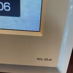 シャープブラビア液晶テレビ22インチの画像