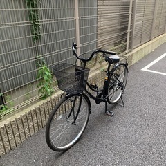 ママチャリ(黒) (Blossom製)の画像