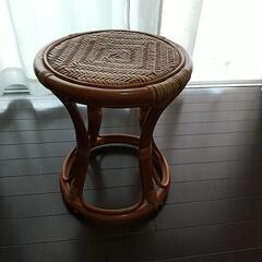 決まりました 藤ラタンチェアーの画像