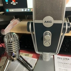 AKG LYRA USBマイク　室内で数回使用