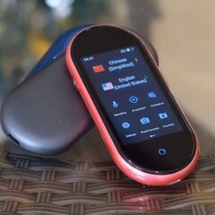 ポータブル AI 優れた多言語音声翻訳機は、旅行ビジネスを学習するためのオフライン 12 言語自動翻訳機をサポートしますの画像
