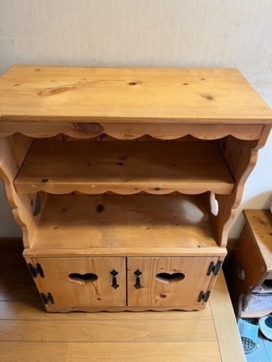 木製　棚　引き出し　家具　収納