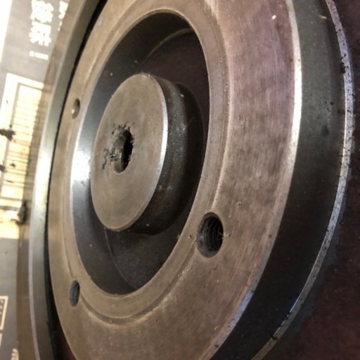 鉄円径作業台、鉄、旋盤、値下げしました