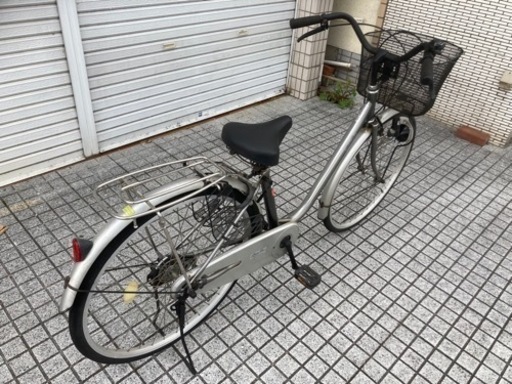 【26インチ自転車】変速なし　サイモト製　強化リヤキャリア使用　若林自転車　浜大津店　SALE中❗️
