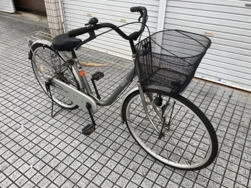 【26インチ自転車】変速なし　サイモト製　強化リヤキャリア使用　若林自転車　浜大津店　SALE中❗️