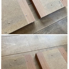 板 笠木 ２枚 リクシル DIY 建材 クリエラスク 木材 造作材【3】の画像