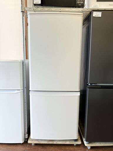 三菱 ノンフロン冷凍冷蔵庫 146L MR-P15H-W 2023年製