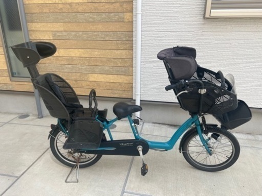 非電動自転車　アンジェリーノプティット　AG20-5 前後子供乗せ自転車