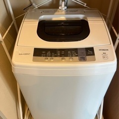 日立　洗濯機 47L 2018年製の画像