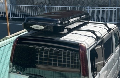 月末迄期間限定で割引ます！！バモス、ジムニーに！ルーフボックス＆キャリアセット