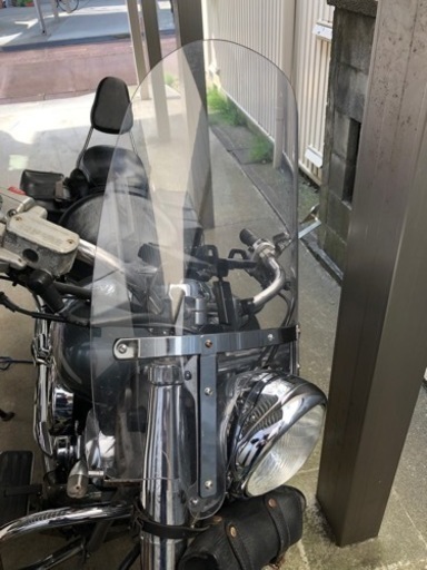 ドラッグスター1100 フロントシールド