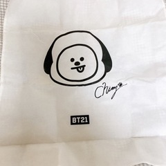BT21 chimmy ビッグクッション　ぬいぐるみの画像