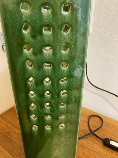 陶器の照明
