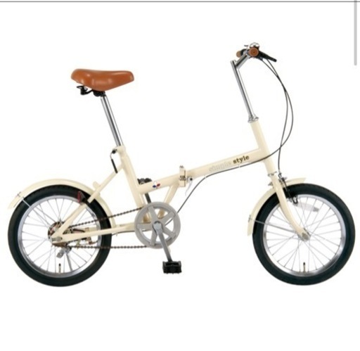 SS-H16 折りたたみ自転車　組立必要