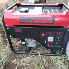 インバーター発電機 ナカトミEG2050D 未使用 直接引き取りのみ