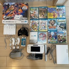 （値下げ）Wii U 本体　ソフト12本（1つはダウンロード）セット