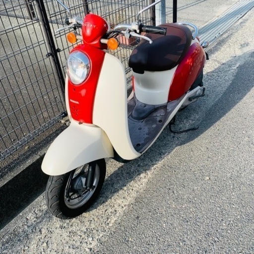 ホンダ クレアスクーピー 実働 タイヤ山あり 白赤 大阪からの通販はau