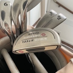 初心者🔰ゴルフ　ハーフセットクラブ　パター　バック　ゴルフシューズの画像