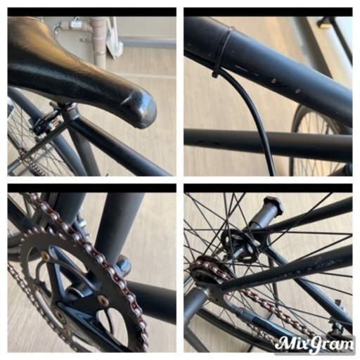 フジ　フェザー　2015年　ピストバイク　自転車