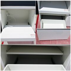 シギヤマ家具工業　キッチンカウンター　REGALIA L/60SP　食器棚　飾り棚　サイドボード　2017年製　レンジ台　カップボード
