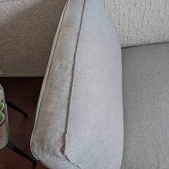 イケアのKIVIK シーヴィク 寝椅子, ティッブレビ ベージュ/グレー売ります！の画像