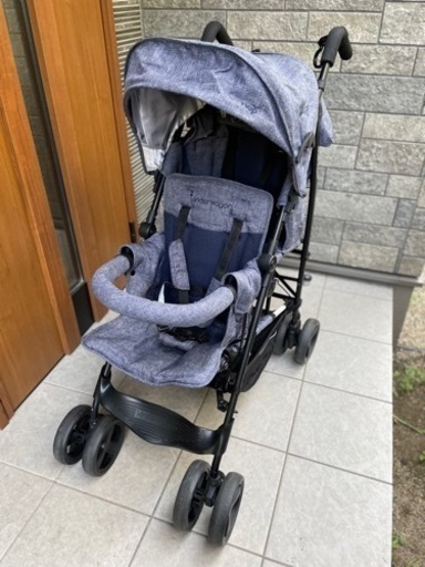 kinderwagon DUOシティ　HOP 双子ベビーカー　縦型