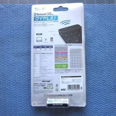 ELECOM ワイヤレス　10キーボード　Bluetooth エレコムの画像