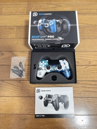 スカフ SCUF Infinity 4PS PRO (EMR/トリガーシステム/ミリタリーグレードグリップ/L凹型レギュラーPS4対応コントローラー 並行輸入品！