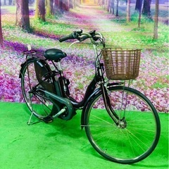 ❹ 5296電動アシスト自転車人気モデル新品26インチ良好バッテ...