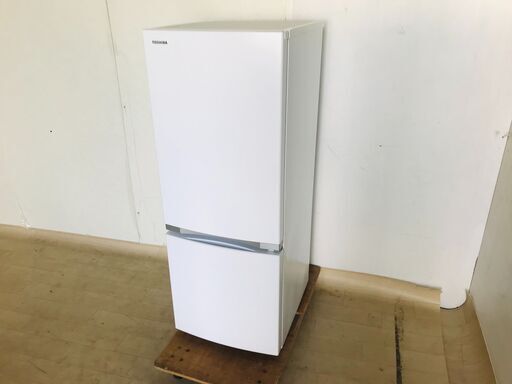 山口)下松市より　東芝　冷蔵庫　GR-R15BS　2020年製　153L(冷蔵110L冷凍43L)　BIZKE27H