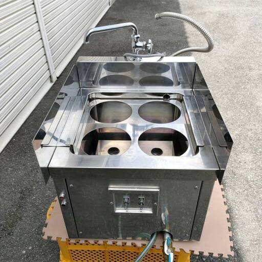 美品！業務用　ゆで麺機 ボイラー電気　4デボ　200V　家庭用　TAIYO TEIKOKU　2020年製 ゆで麺器 直接手渡し大歓迎！大阪府枚方市　hr0526　近辺の寝屋川市　枚方市　四條畷市　交野市　大東市　門真市　守口市　大阪市内等　その他府県も大歓迎！