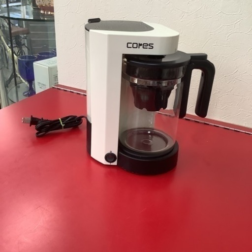cores コレス　コーヒーメーカー　5カップコーヒメーカー　C301WH 2016年製