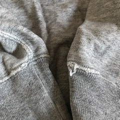 ユニクロ　グレー　パーカーの画像