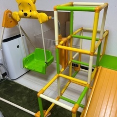 プーさん　ブランコ　滑り台　ジャングルジム