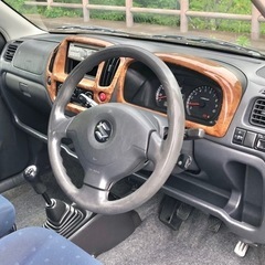 5MT★4WD★ローダウン★15インチアルミ★スズキkei★Bターボ★ETCの画像