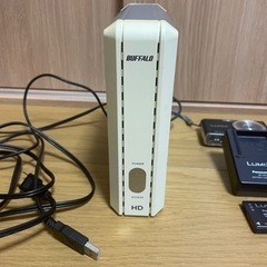 デジカメとハードディスク　（中古）の画像