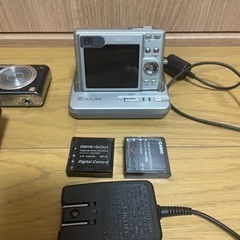 デジカメとハードディスク　（中古）の画像