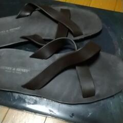 ヘンリー&ヘンリー　未使用品　サンダルの画像
