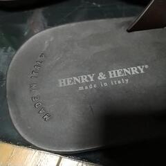 ヘンリー&ヘンリー　未使用品　サンダルの画像