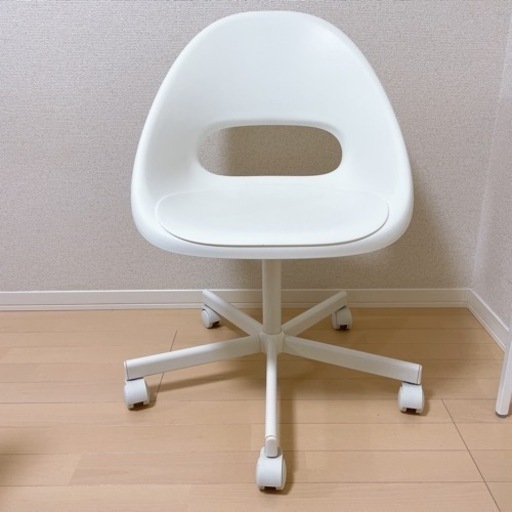 IKEA デスク　イス　セット　 白
